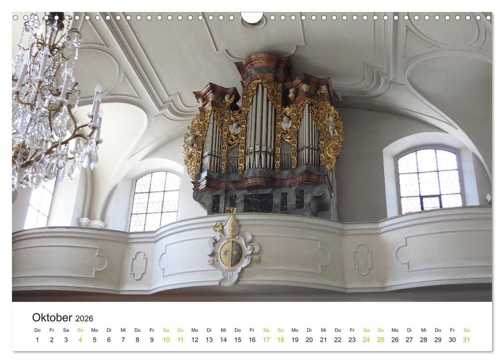 Weitere Ansicht: Fantastische Welt der Orgeln (Wandkalender 2026 DIN A3 quer), CALVENDO Monatskalender | Bettina Vier, Calvendo