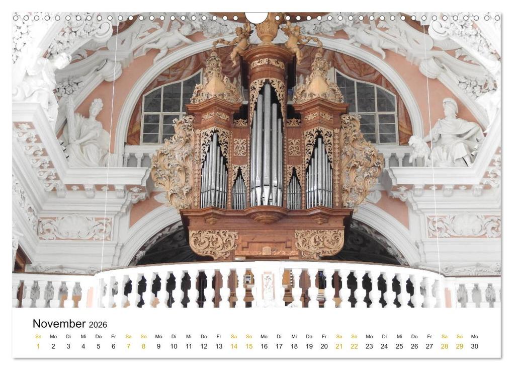 Weitere Ansicht: Fantastische Welt der Orgeln (Wandkalender 2026 DIN A3 quer), CALVENDO Monatskalender | Bettina Vier, Calvendo