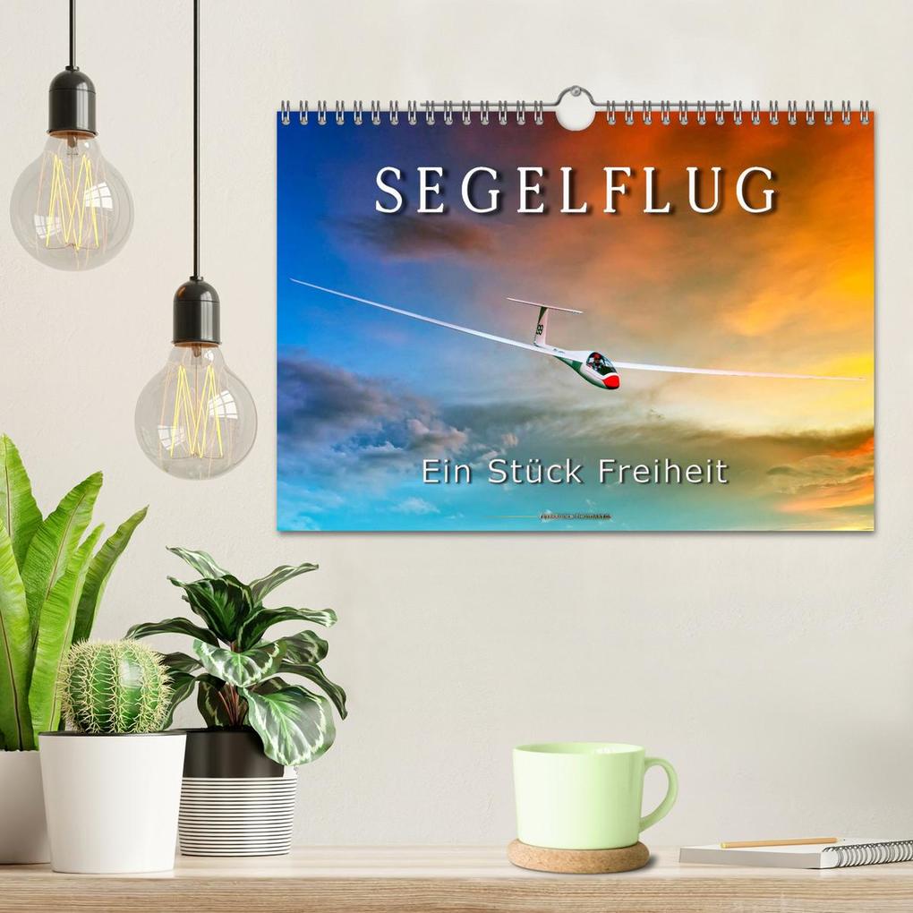Weitere Ansicht: Segelflug, ein Stück Freiheit (Wandkalender 2026 DIN A4 quer), CALVENDO Monatskalender | Peter Roder, Calvendo