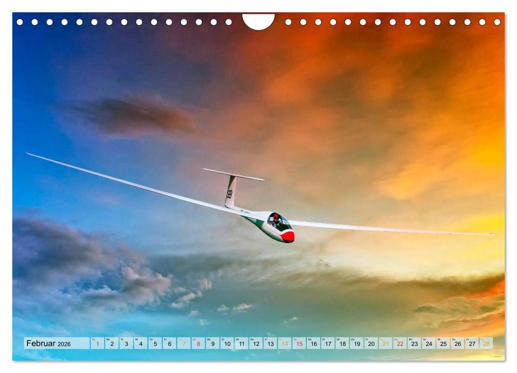 Weitere Ansicht: Segelflug, ein Stück Freiheit (Wandkalender 2026 DIN A4 quer), CALVENDO Monatskalender | Peter Roder, Calvendo