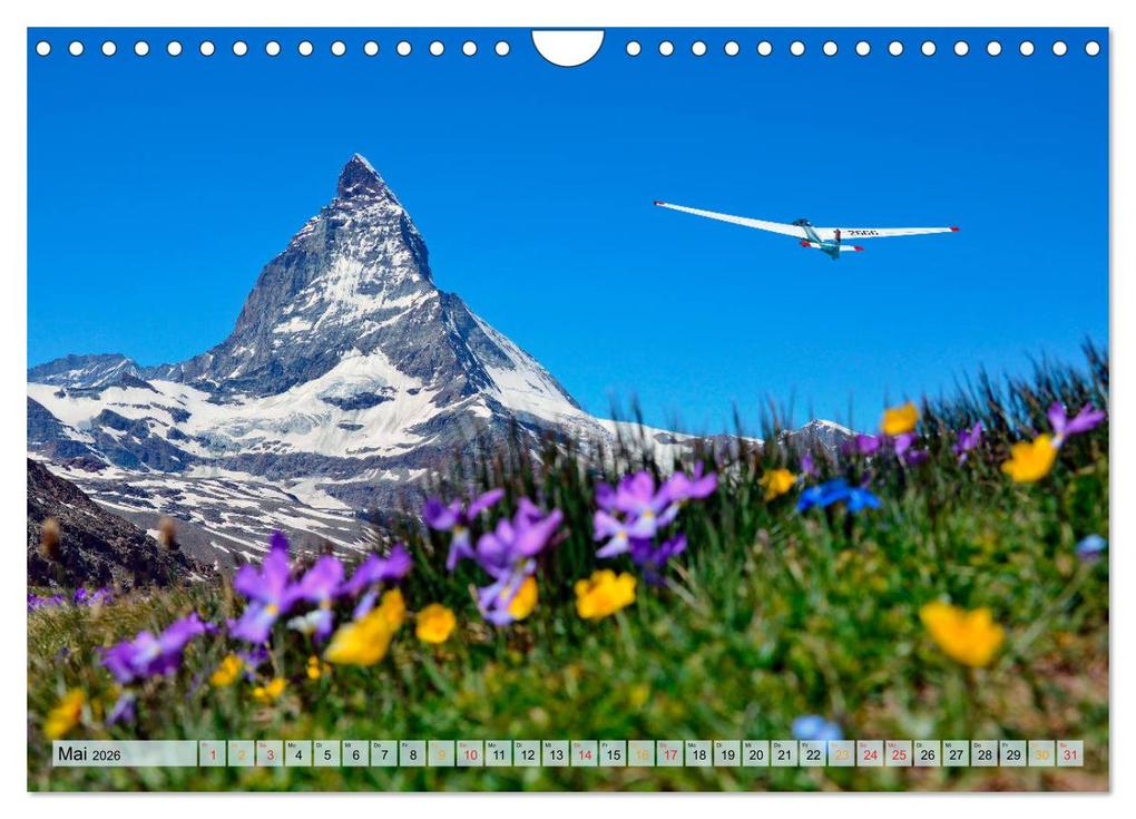 Weitere Ansicht: Segelflug, ein Stück Freiheit (Wandkalender 2026 DIN A4 quer), CALVENDO Monatskalender | Peter Roder, Calvendo