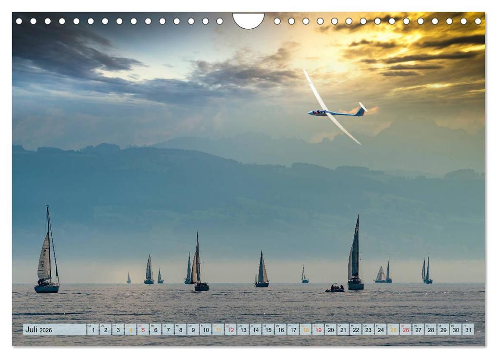 Weitere Ansicht: Segelflug, ein Stück Freiheit (Wandkalender 2026 DIN A4 quer), CALVENDO Monatskalender | Peter Roder, Calvendo