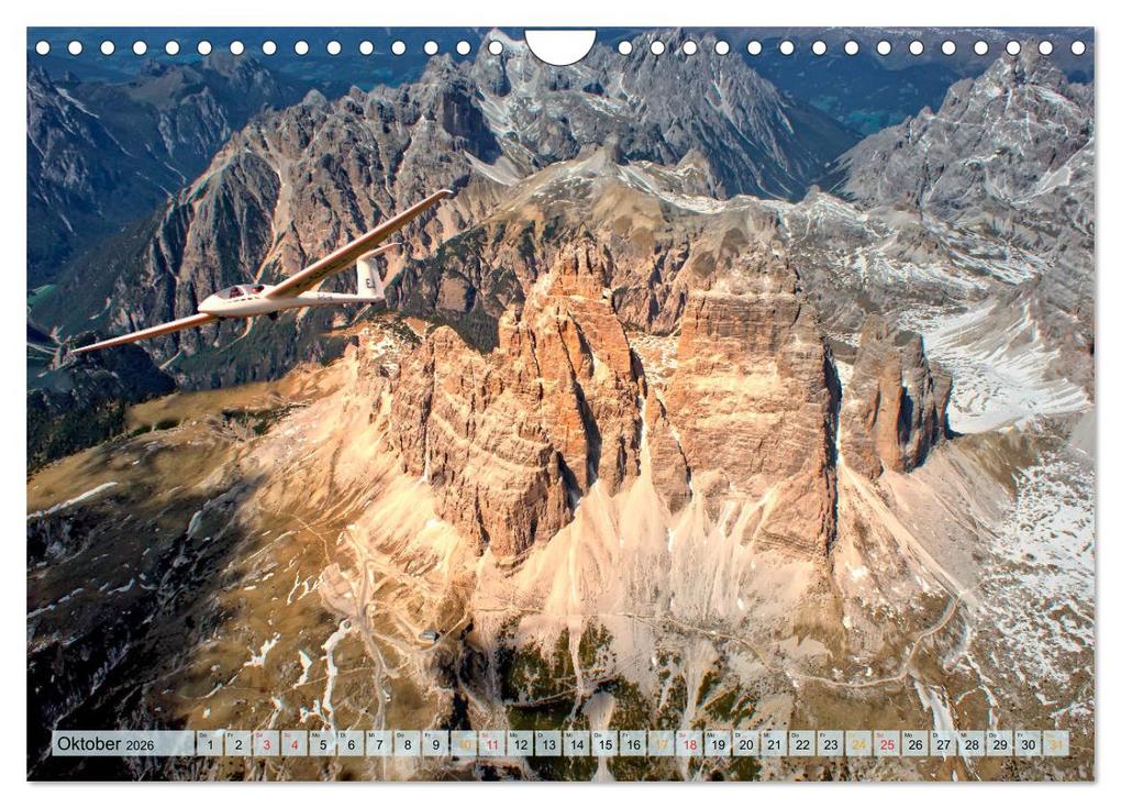 Weitere Ansicht: Segelflug, ein Stück Freiheit (Wandkalender 2026 DIN A4 quer), CALVENDO Monatskalender | Peter Roder, Calvendo