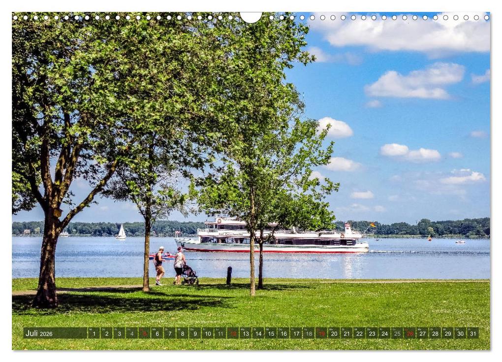 Weitere Ansicht: Bad Zwischenahn - Erholung am Meer (Wandkalender 2026 DIN A3 quer), CALVENDO Monatskalender | Andrea Dreegmeyer, Calvendo