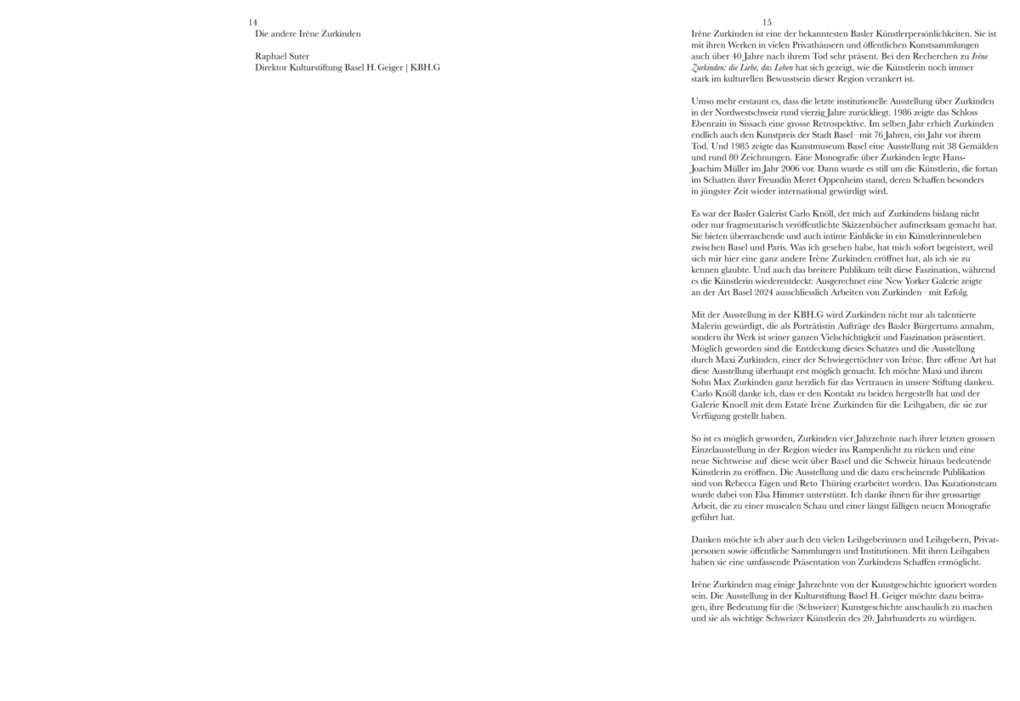 Weitere Ansicht: Irène Zurkinden: die Liebe, das Leben | Studio Marie Lusa, Irène Zurkinden