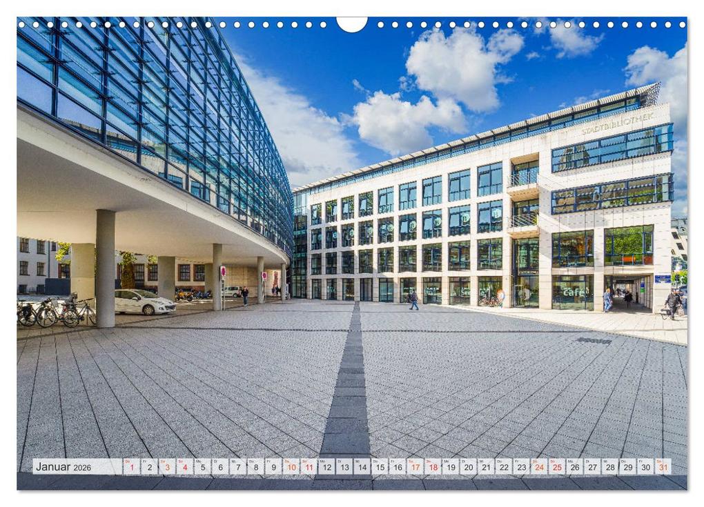 Weitere Ansicht: Saarbrücken Impressionen (Wandkalender 2026 DIN A3 quer), CALVENDO Monatskalender | Calvendo, Dirk Meutzner