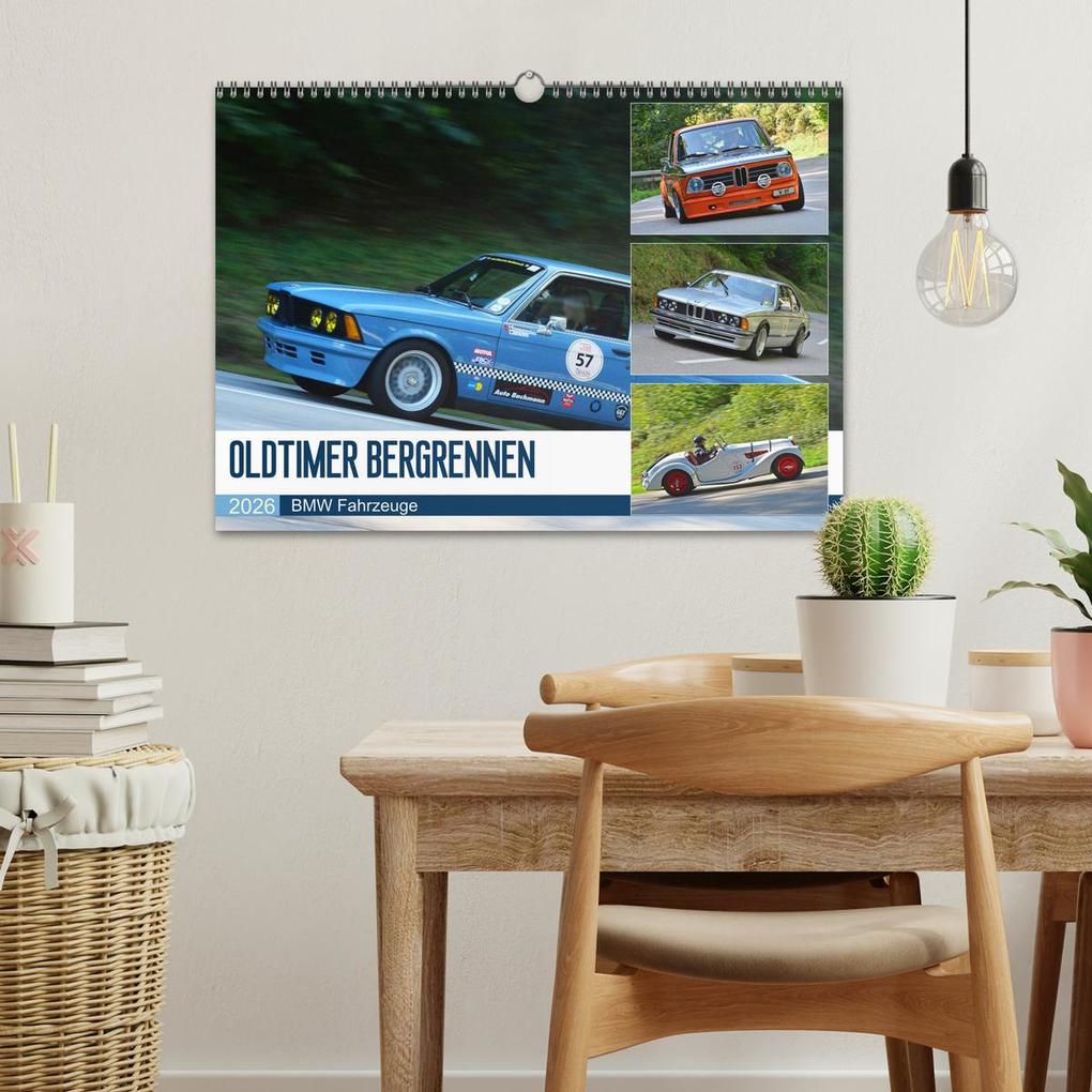 Weitere Ansicht: OLDTIMER BERGRENNEN - BMW Fahrzeuge (Wandkalender 2026 DIN A3 quer), CALVENDO Monatskalender | Calvendo, Ingo Laue