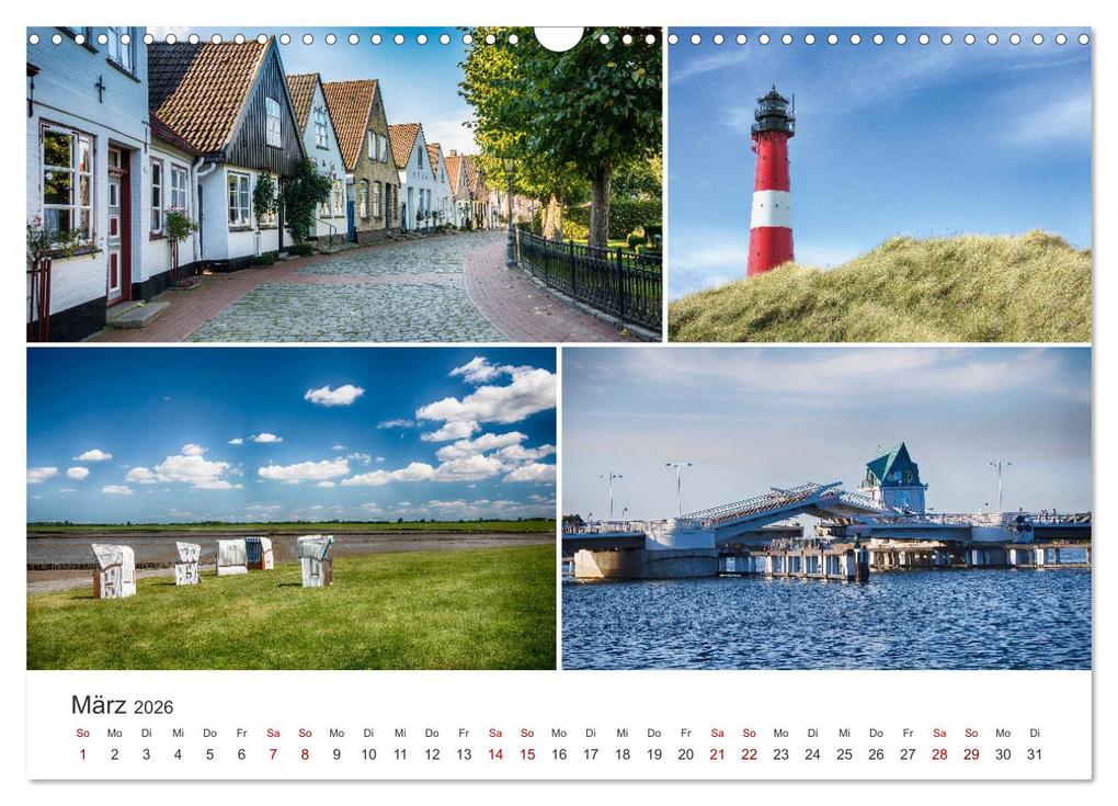 Weitere Ansicht: Schleswig-Holsteinische Impressionen (Wandkalender 2026 DIN A3 quer), CALVENDO Monatskalender | Calvendo, Susann Kuhr