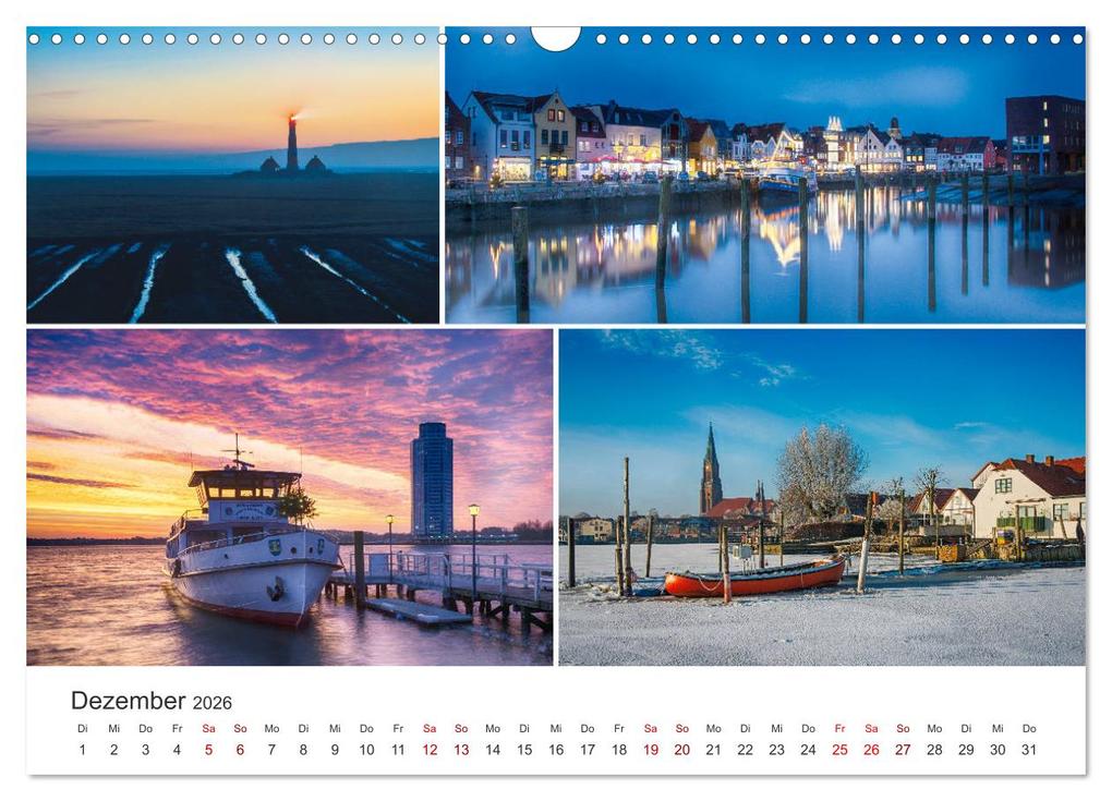 Weitere Ansicht: Schleswig-Holsteinische Impressionen (Wandkalender 2026 DIN A3 quer), CALVENDO Monatskalender | Calvendo, Susann Kuhr