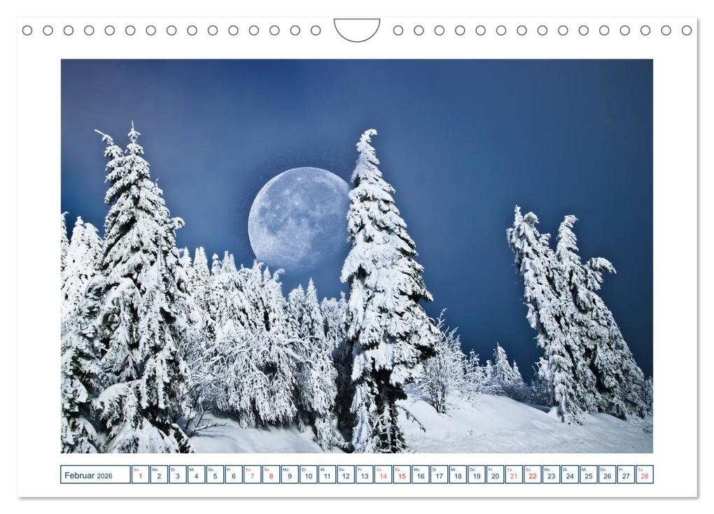 Weitere Ansicht: MoonMania (Wandkalender 2026 DIN A4 quer), CALVENDO Monatskalender | Calvendo, Ola Feix