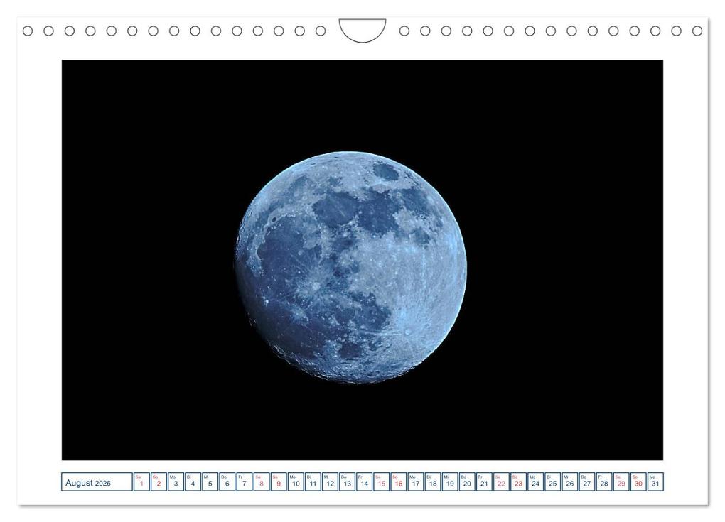 Weitere Ansicht: MoonMania (Wandkalender 2026 DIN A4 quer), CALVENDO Monatskalender | Calvendo, Ola Feix