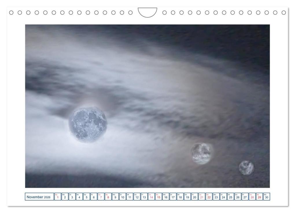 Weitere Ansicht: MoonMania (Wandkalender 2026 DIN A4 quer), CALVENDO Monatskalender | Calvendo, Ola Feix