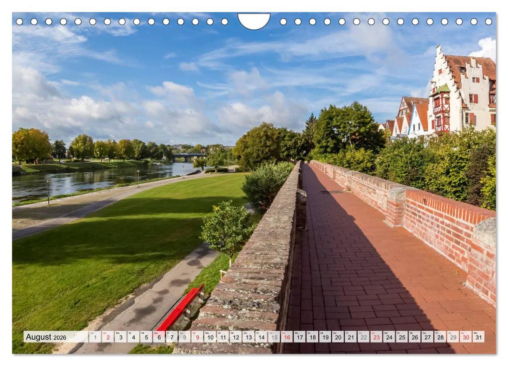 Weitere Ansicht: ULM Idyllisches Stadtherz (Wandkalender 2026 DIN A4 quer), CALVENDO Monatskalender | Calvendo, Melanie Viola