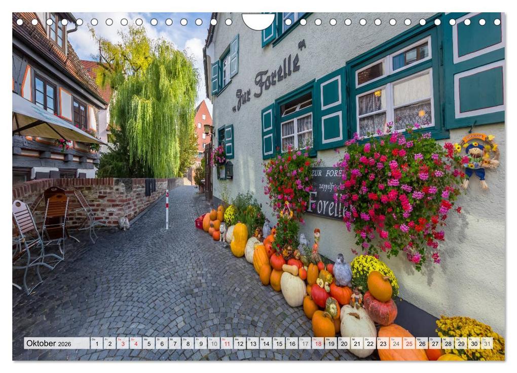 Weitere Ansicht: ULM Idyllisches Stadtherz (Wandkalender 2026 DIN A4 quer), CALVENDO Monatskalender | Calvendo, Melanie Viola