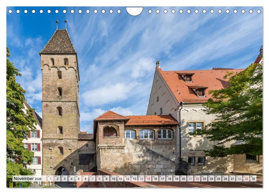 Weitere Ansicht: ULM Idyllisches Stadtherz (Wandkalender 2026 DIN A4 quer), CALVENDO Monatskalender | Calvendo, Melanie Viola
