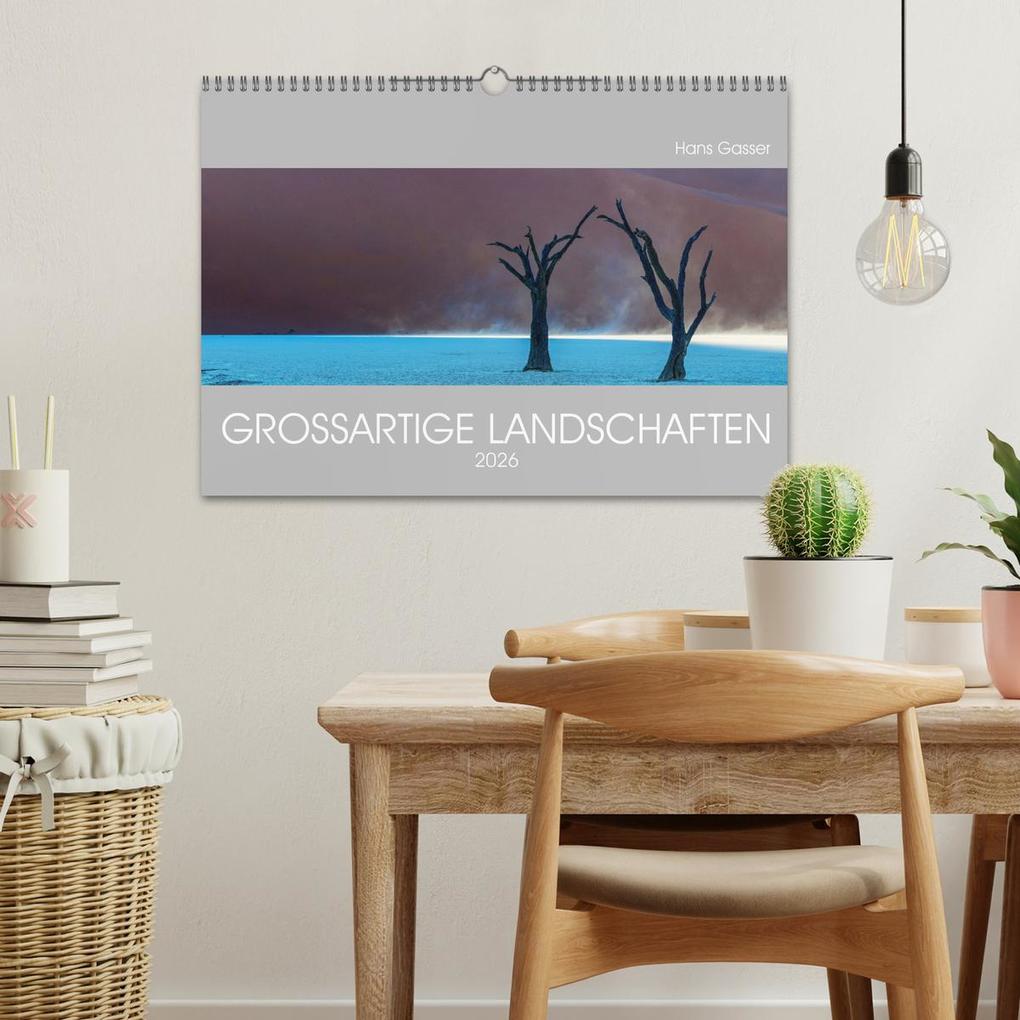 Weitere Ansicht: GROSSARTIGE LANDSCHAFTEN 2026 (Wandkalender 2026 DIN A3 quer), CALVENDO Monatskalender | Calvendo, Hans Gasser