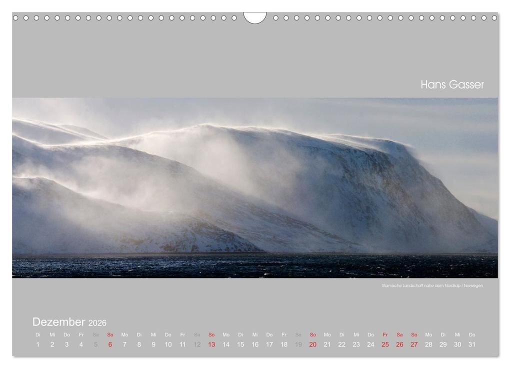 Weitere Ansicht: GROSSARTIGE LANDSCHAFTEN 2026 (Wandkalender 2026 DIN A3 quer), CALVENDO Monatskalender | Calvendo, Hans Gasser