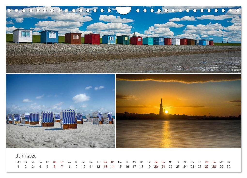 Weitere Ansicht: Schleswig-Holsteinische Impressionen (Wandkalender 2026 DIN A4 quer), CALVENDO Monatskalender | Calvendo, Susann Kuhr