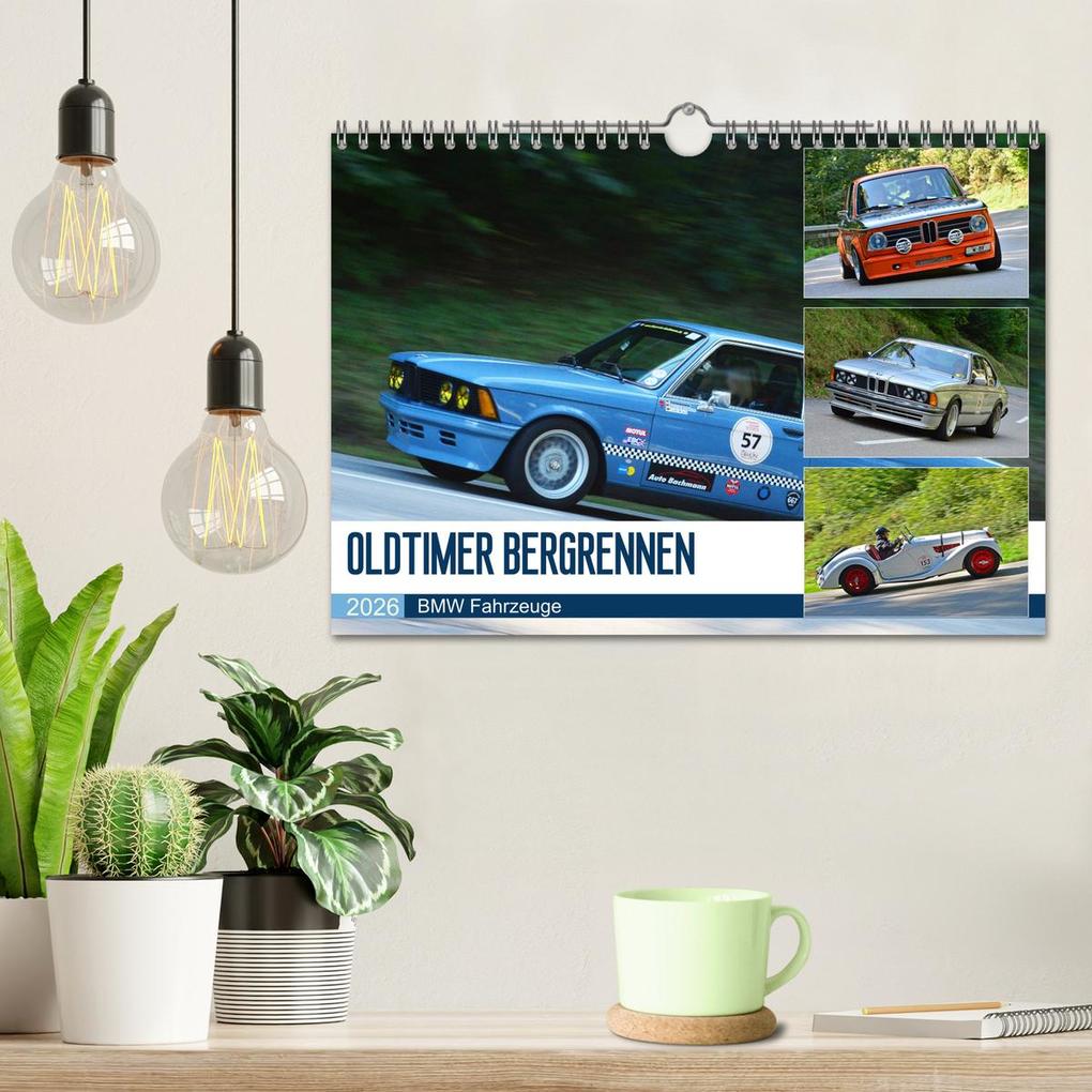 Weitere Ansicht: OLDTIMER BERGRENNEN - BMW Fahrzeuge (Wandkalender 2026 DIN A4 quer), CALVENDO Monatskalender | Calvendo, Ingo Laue