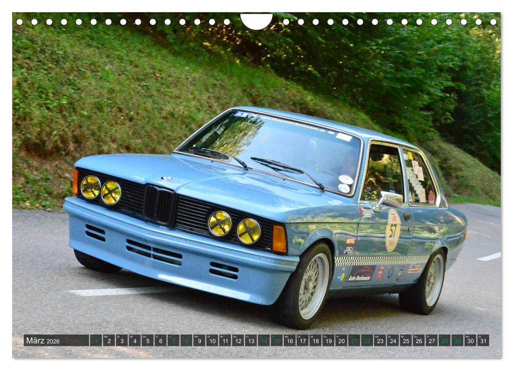 Weitere Ansicht: OLDTIMER BERGRENNEN - BMW Fahrzeuge (Wandkalender 2026 DIN A4 quer), CALVENDO Monatskalender | Calvendo, Ingo Laue