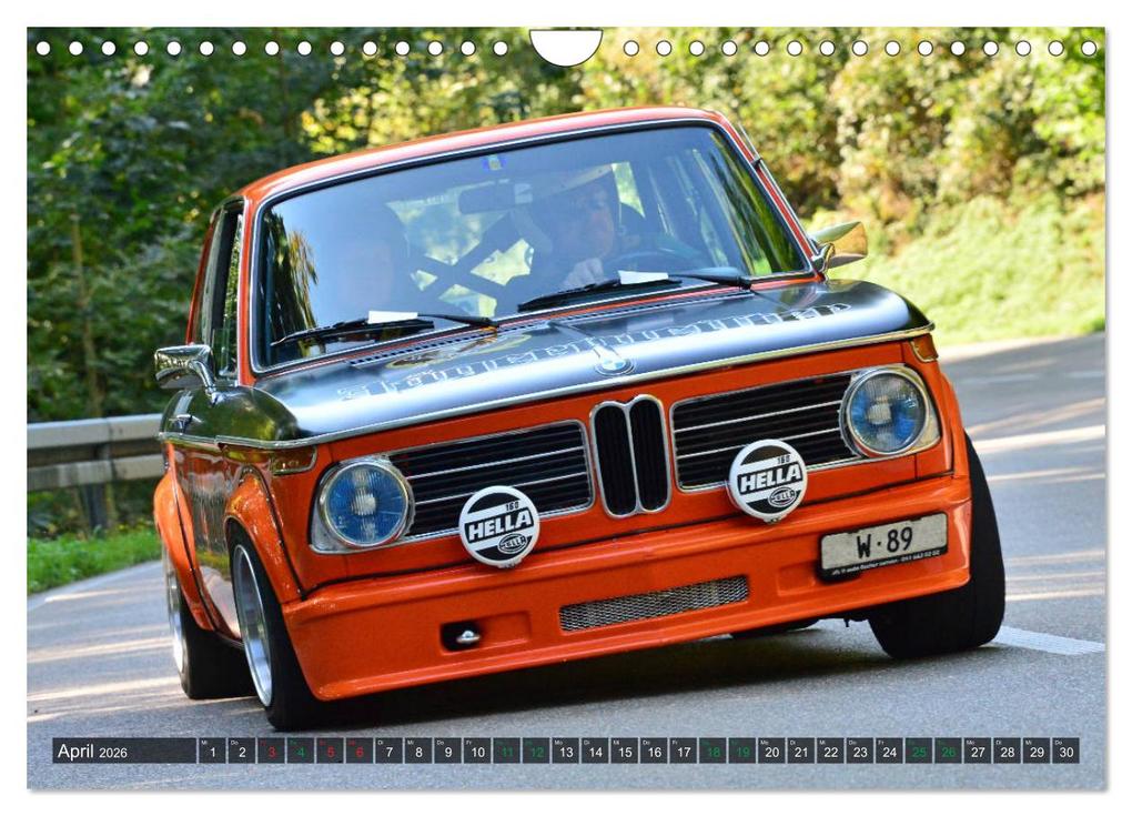 Weitere Ansicht: OLDTIMER BERGRENNEN - BMW Fahrzeuge (Wandkalender 2026 DIN A4 quer), CALVENDO Monatskalender | Calvendo, Ingo Laue