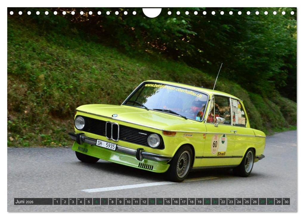 Weitere Ansicht: OLDTIMER BERGRENNEN - BMW Fahrzeuge (Wandkalender 2026 DIN A4 quer), CALVENDO Monatskalender | Calvendo, Ingo Laue