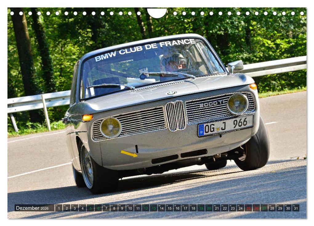 Weitere Ansicht: OLDTIMER BERGRENNEN - BMW Fahrzeuge (Wandkalender 2026 DIN A4 quer), CALVENDO Monatskalender | Calvendo, Ingo Laue