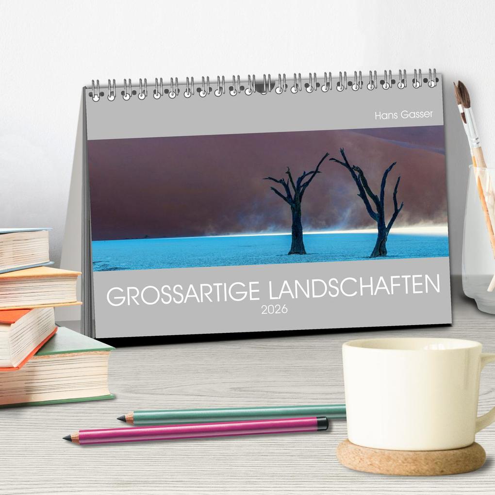 Weitere Ansicht: GROSSARTIGE LANDSCHAFTEN 2026 (Tischkalender 2026 DIN A5 quer), CALVENDO Monatskalender | Calvendo, Hans Gasser