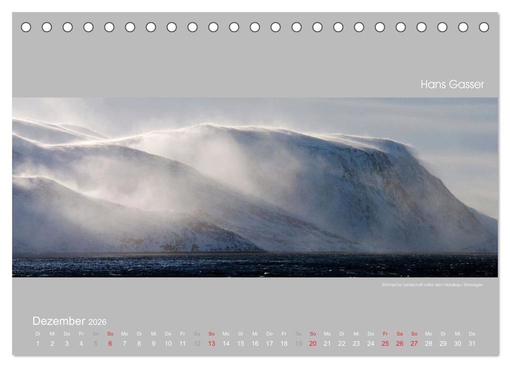 Weitere Ansicht: GROSSARTIGE LANDSCHAFTEN 2026 (Tischkalender 2026 DIN A5 quer), CALVENDO Monatskalender | Calvendo, Hans Gasser