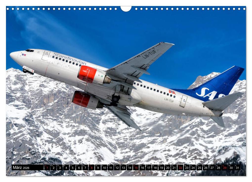 Weitere Ansicht: Flugzeugkalender (Wandkalender 2026 DIN A3 quer), CALVENDO Monatskalender | Calvendo, Danijel Jovanovic