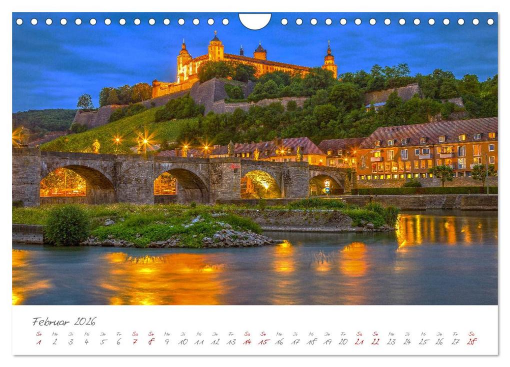 Weitere Ansicht: Würzburg Die Barockstadt am Main (Wandkalender 2026 DIN A4 quer), CALVENDO Monatskalender | Calvendo, Prime Selection