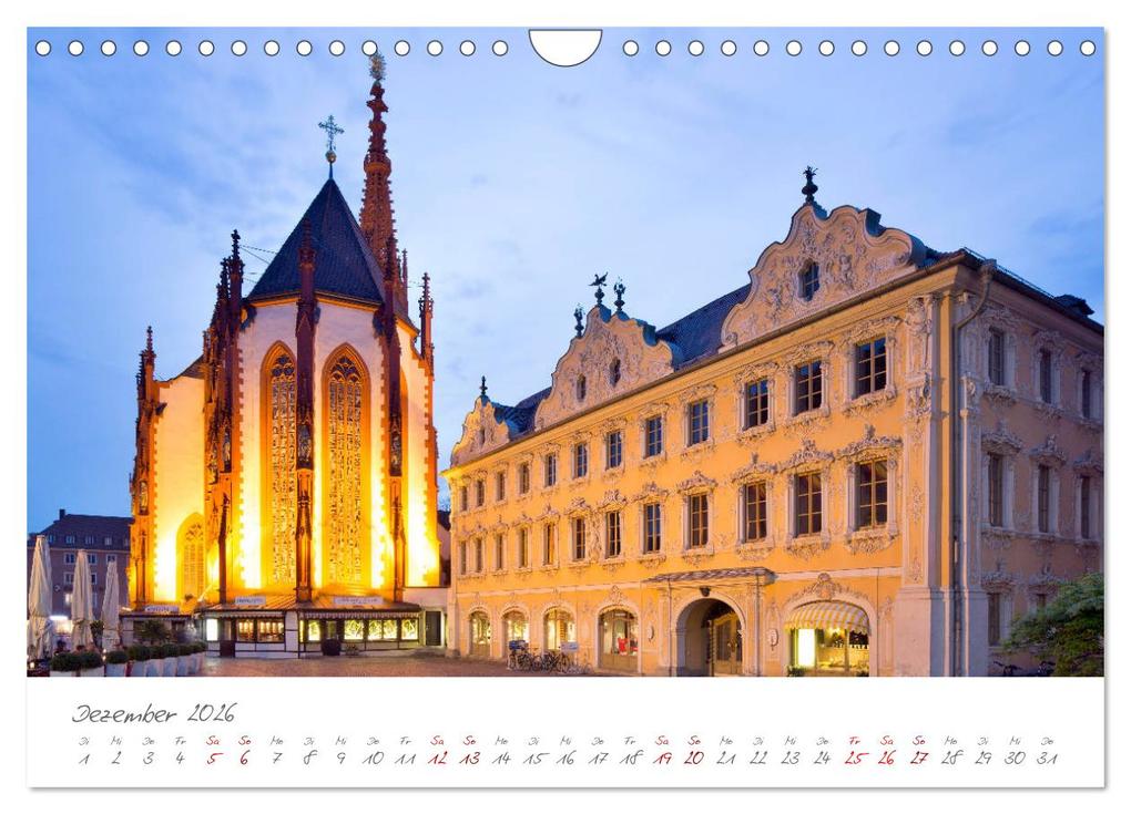 Weitere Ansicht: Würzburg Die Barockstadt am Main (Wandkalender 2026 DIN A4 quer), CALVENDO Monatskalender | Calvendo, Prime Selection