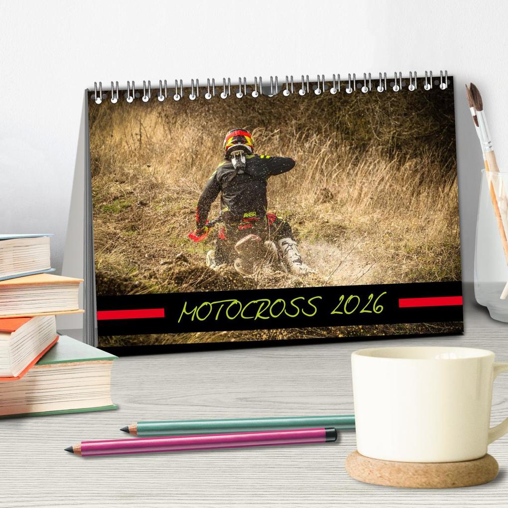 Weitere Ansicht: MOTOCROSS 2026 (Tischkalender 2026 DIN A5 quer), CALVENDO Monatskalender | Calvendo, Arne Fitkau Fotografie & Design