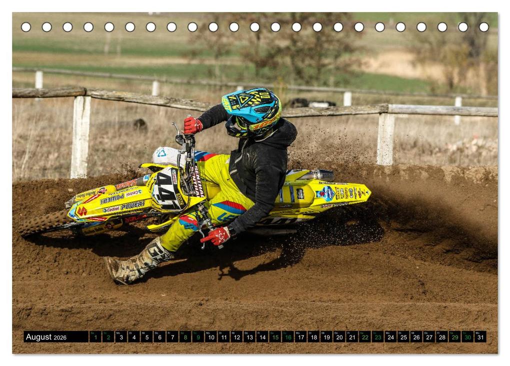 Weitere Ansicht: MOTOCROSS 2026 (Tischkalender 2026 DIN A5 quer), CALVENDO Monatskalender | Calvendo, Arne Fitkau Fotografie & Design