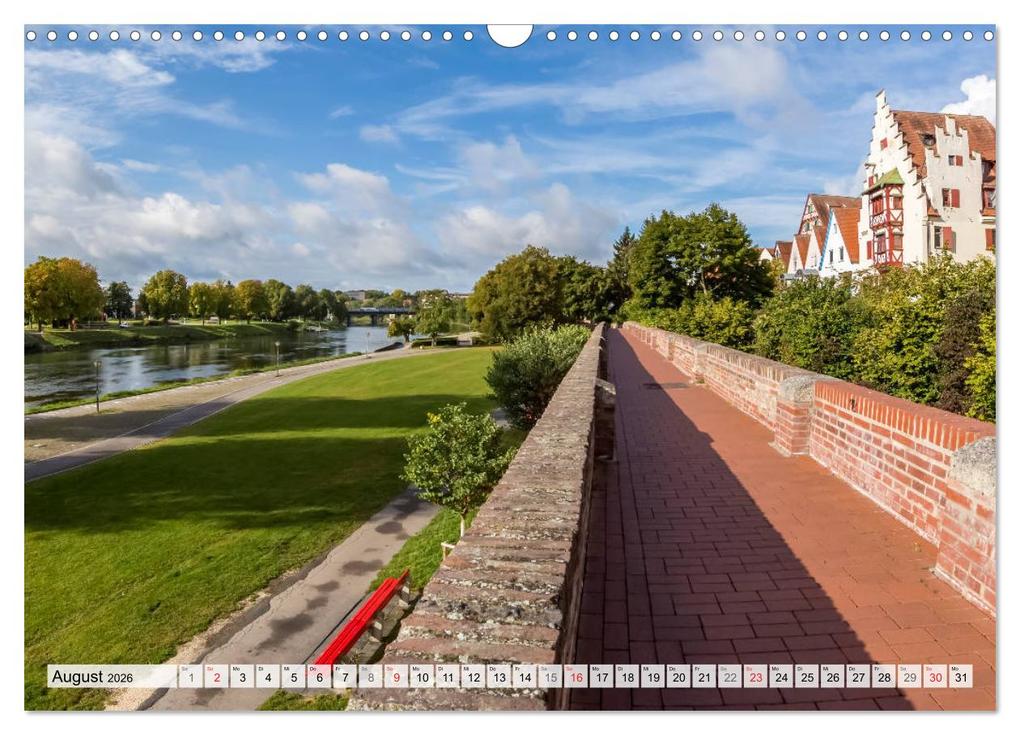 Weitere Ansicht: ULM Idyllisches Stadtherz (Wandkalender 2026 DIN A3 quer), CALVENDO Monatskalender | Calvendo, Melanie Viola