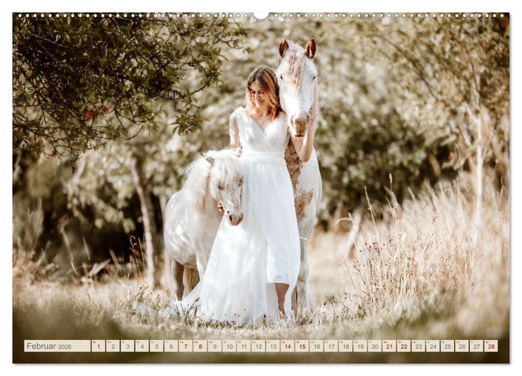 Weitere Ansicht: Seelenglück Kalender - Pferde - Charakter, Stärke, Weisheit (Wandkalender 2026 DIN A2 quer), CALVENDO Monatskalender | Calvendo, Saskia Katharina Siebel Sensiebelfotografie