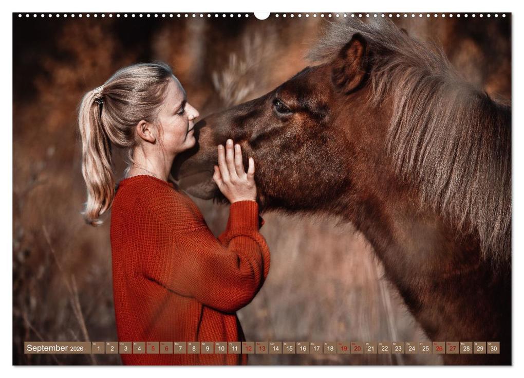 Weitere Ansicht: Seelenglück Kalender - Pferde - Charakter, Stärke, Weisheit (Wandkalender 2026 DIN A2 quer), CALVENDO Monatskalender | Calvendo, Saskia Katharina Siebel Sensiebelfotografie