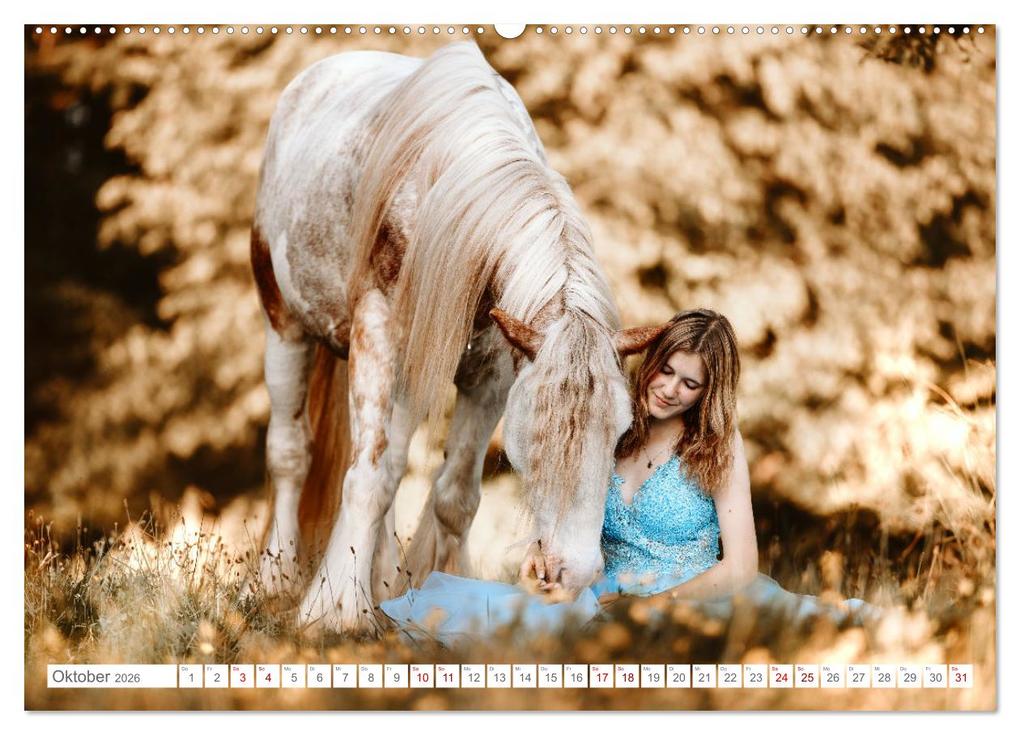 Weitere Ansicht: Seelenglück Kalender - Pferde - Charakter, Stärke, Weisheit (Wandkalender 2026 DIN A2 quer), CALVENDO Monatskalender | Calvendo, Saskia Katharina Siebel Sensiebelfotografie