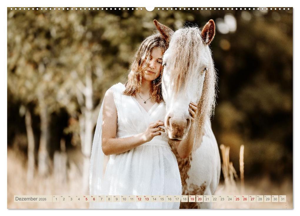 Weitere Ansicht: Seelenglück Kalender - Pferde - Charakter, Stärke, Weisheit (Wandkalender 2026 DIN A2 quer), CALVENDO Monatskalender | Calvendo, Saskia Katharina Siebel Sensiebelfotografie