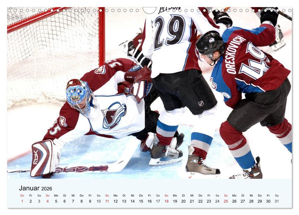 Weitere Ansicht: Eishockey. Dynamik, Athletik und Präzision! (Wandkalender 2026 DIN A3 quer), CALVENDO Monatskalender | Calvendo, Rose Hurley