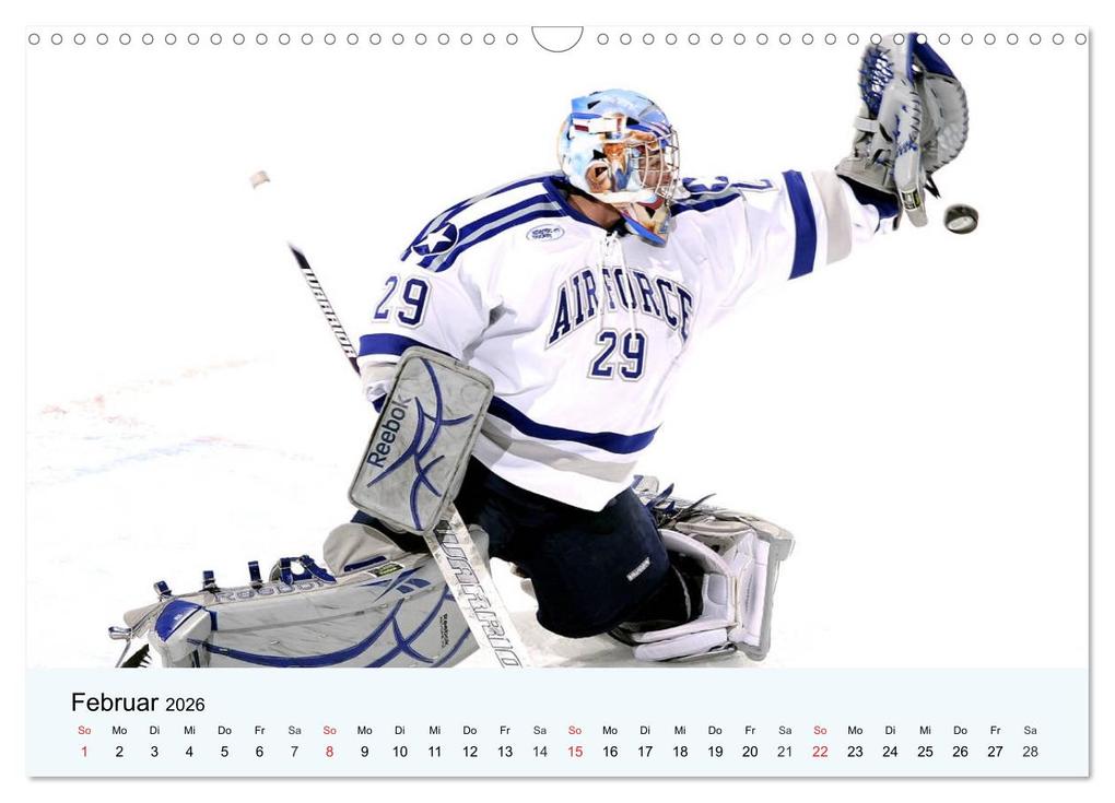 Weitere Ansicht: Eishockey. Dynamik, Athletik und Präzision! (Wandkalender 2026 DIN A3 quer), CALVENDO Monatskalender | Calvendo, Rose Hurley