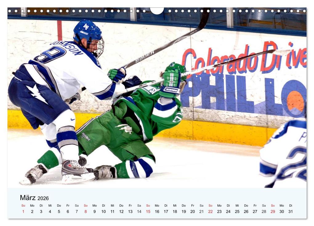 Weitere Ansicht: Eishockey. Dynamik, Athletik und Präzision! (Wandkalender 2026 DIN A3 quer), CALVENDO Monatskalender | Calvendo, Rose Hurley