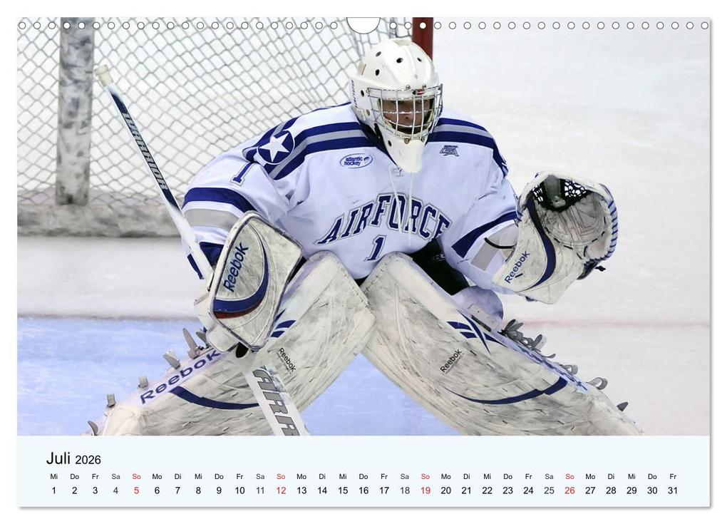 Weitere Ansicht: Eishockey. Dynamik, Athletik und Präzision! (Wandkalender 2026 DIN A3 quer), CALVENDO Monatskalender | Calvendo, Rose Hurley