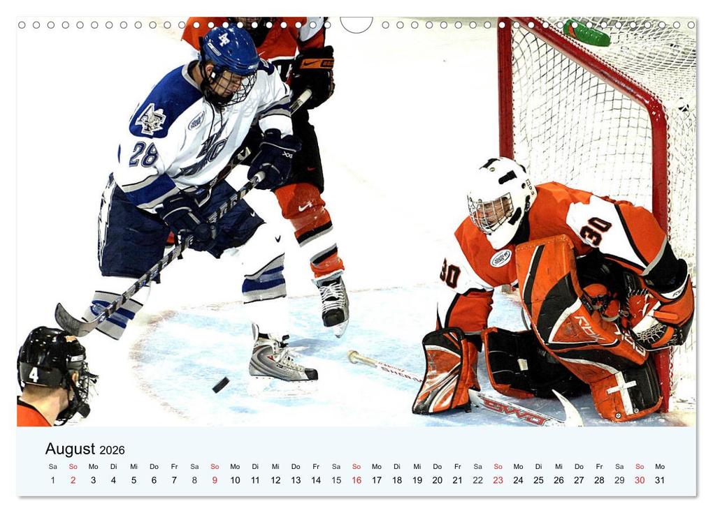 Weitere Ansicht: Eishockey. Dynamik, Athletik und Präzision! (Wandkalender 2026 DIN A3 quer), CALVENDO Monatskalender | Calvendo, Rose Hurley