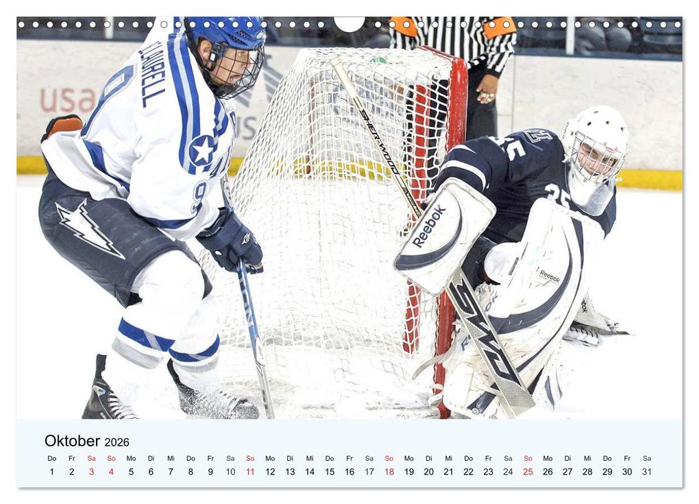 Weitere Ansicht: Eishockey. Dynamik, Athletik und Präzision! (Wandkalender 2026 DIN A3 quer), CALVENDO Monatskalender | Calvendo, Rose Hurley