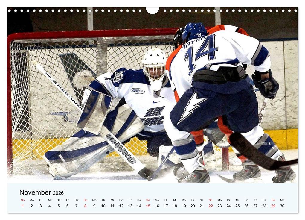 Weitere Ansicht: Eishockey. Dynamik, Athletik und Präzision! (Wandkalender 2026 DIN A3 quer), CALVENDO Monatskalender | Calvendo, Rose Hurley