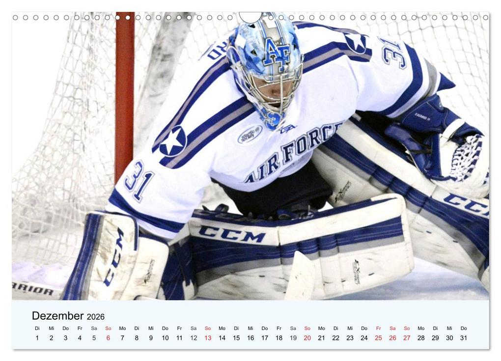 Weitere Ansicht: Eishockey. Dynamik, Athletik und Präzision! (Wandkalender 2026 DIN A3 quer), CALVENDO Monatskalender | Calvendo, Rose Hurley