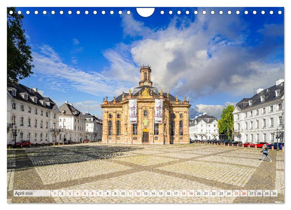 Weitere Ansicht: Saarbrücken Impressionen (Wandkalender 2026 DIN A4 quer), CALVENDO Monatskalender | Calvendo, Dirk Meutzner