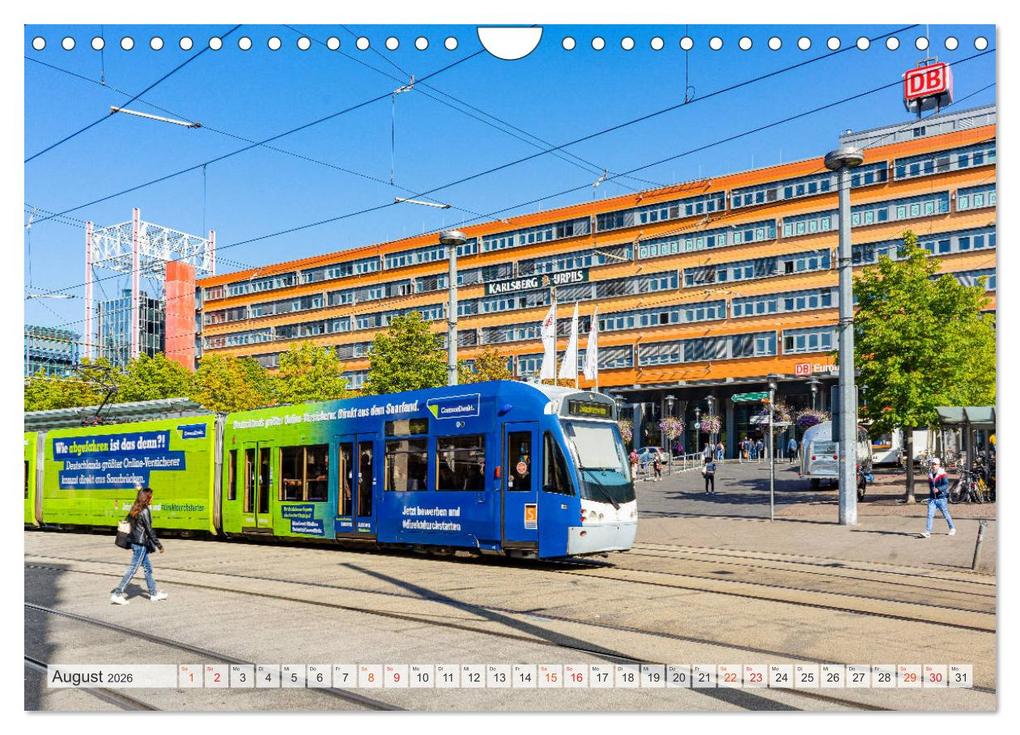 Weitere Ansicht: Saarbrücken Impressionen (Wandkalender 2026 DIN A4 quer), CALVENDO Monatskalender | Calvendo, Dirk Meutzner