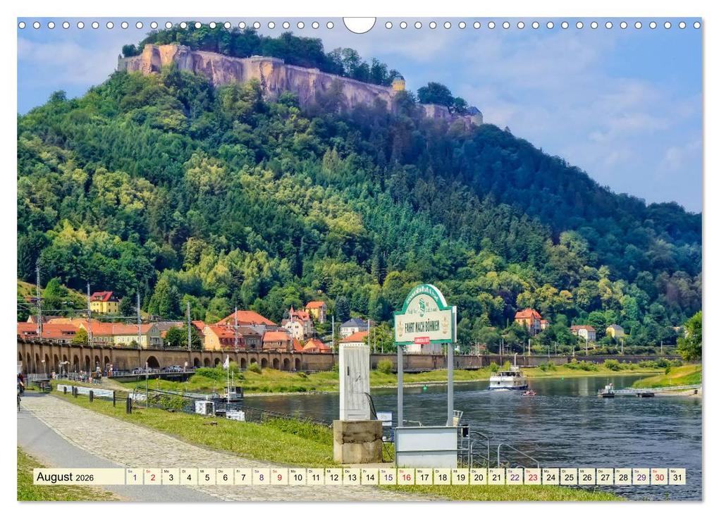 Weitere Ansicht: Elbsandsteingebirge - eine Reise durch die wunderschöne Sächsische Schweiz (Wandkalender 2026 DIN A3 quer), CALVENDO Monatskalender | Peter Roder, Calvendo